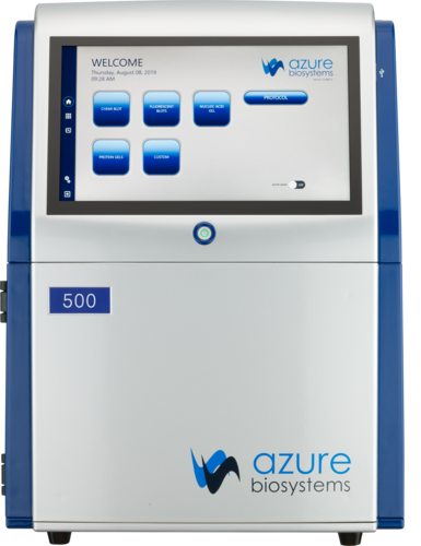 Azure500 vizualizációs rendszer NIR (infravörös közeli) fluoreszcencia modullal | Azure Biosystems